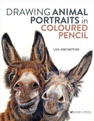 Drawing Animal Portraits in Coloured Pencil цена и информация | Книги об искусстве | pigu.lt