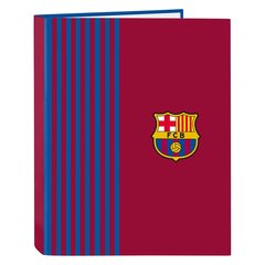 Žiedinis segtuvas F.C. Barcelona, A4, 26.5 x 33 x 4 cm., kaštoninė, tamsiai mėlyna kaina ir informacija | Kanceliarinės prekės | pigu.lt