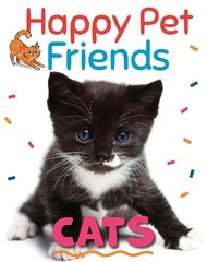 Happy Pet Friends: Cats Illustrated edition kaina ir informacija | Knygos paaugliams ir jaunimui | pigu.lt