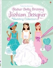Sticker Dolly Dressing Fashion Designer Wedding Collection цена и информация | Книги для малышей | pigu.lt