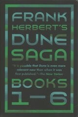 Frank Herbert's Dune Saga 6-Book Boxed Set: Dune, Dune Messiah, Children of Dune, God Emperor of Dune, Heretics of Dune, and Chapterhouse: Dune цена и информация | Фантастика, фэнтези | pigu.lt