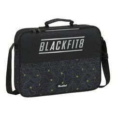 Школьный портфель BlackFit8 Topography, чёрный / зеленый  цена и информация | Рюкзаки и сумки | pigu.lt
