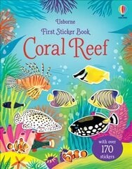 First Sticker Book Coral reef kaina ir informacija | Knygos mažiesiems | pigu.lt