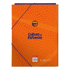 Папка Valencia Basket A4, 26 x 33.5 x 2.5 см цена и информация | Kanceliarinės prekės | pigu.lt