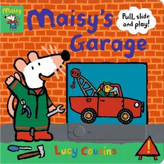 Maisy's Garage: Pull, Slide and Play! kaina ir informacija | Knygos mažiesiems | pigu.lt