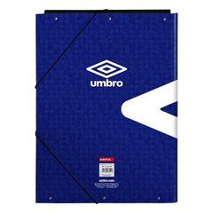 Aplankas Umbro A4, mėlynas kaina ir informacija | Kanceliarinės prekės | pigu.lt