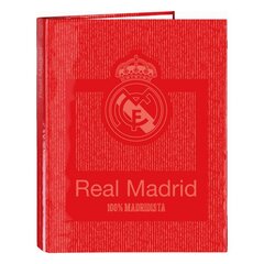 Žiedinis segtuvas Real Madrid C.F., A4, 26.5 x 33 x 4 cm kaina ir informacija | Kanceliarinės prekės | pigu.lt