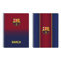 Bloknotas su spirale F.C. Barcelona A5 kaina ir informacija | Kanceliarinės prekės | pigu.lt