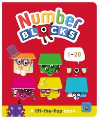 Numberblocks 1-20: A Lift the Flap Book kaina ir informacija | Knygos mažiesiems | pigu.lt