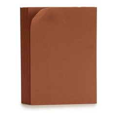 Резиновая бумага Eva 10, 65 x 0,2 x 45 см, коричневая, 10 шт цена и информация | Тетради и бумажные товары | pigu.lt