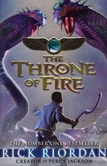 The Throne of Fire (The Kane Chronicles Book 2) 2nd edition kaina ir informacija | Knygos paaugliams ir jaunimui | pigu.lt