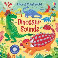 Dinosaur Sounds цена и информация | Книги для самых маленьких | pigu.lt