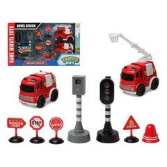 Набор пожарника Traffic City 112840, 9 шт. цена и информация | Игрушки для мальчиков | pigu.lt