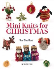 Mini Knits for Christmas цена и информация | Книги об искусстве | pigu.lt