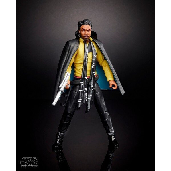 Statulėlė Hasbro Star Wars The Black Series Lando Calrissian 15 cm kaina ir informacija | Žaislai berniukams | pigu.lt