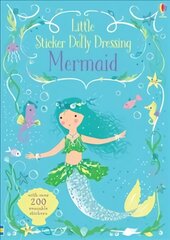 Little Sticker Dolly Dressing Mermaid цена и информация | Книги для малышей | pigu.lt