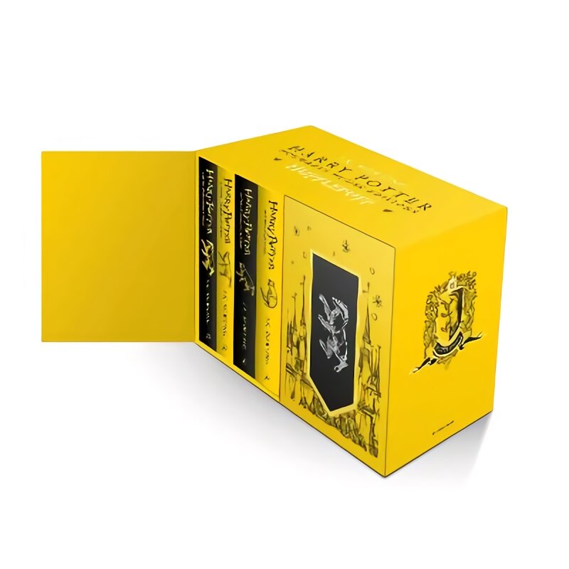 Harry Potter Hufflepuff House Editions Hardback Box Set kaina ir informacija | Knygos paaugliams ir jaunimui | pigu.lt