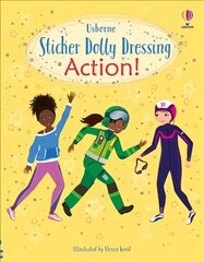Sticker Dolly Dressing Action! цена и информация | Книги для малышей | pigu.lt
