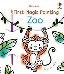 First Magic Painting Zoo цена и информация | Книги для самых маленьких | pigu.lt