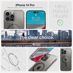 Spigen Ultra Hybrid MagSafe iPhone 14 Pro kaina ir informacija | Telefono dėklai | pigu.lt