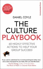 Culture Playbook: 60 Highly Effective Actions to Help Your Group Succeed kaina ir informacija | Ekonomikos knygos | pigu.lt