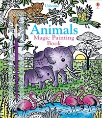 Animals Magic Painting Book цена и информация | Книги для малышей | pigu.lt