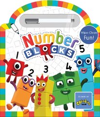 Numberblocks Wipe-Clean: 1-5 цена и информация | Книги для самых маленьких | pigu.lt