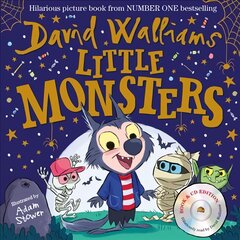 Little Monsters: Book & CD цена и информация | Книги для самых маленьких | pigu.lt