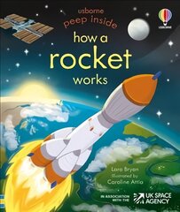 Peep Inside How a Rocket Works цена и информация | Книги для подростков и молодежи | pigu.lt