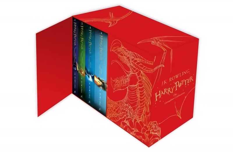 Harry Potter Box Set: The Complete Collection (Children's Hardback) Boxed Set kaina ir informacija | Knygos paaugliams ir jaunimui | pigu.lt