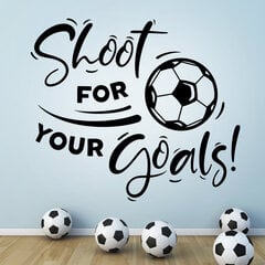 Shoot for your goals наклейки на стену, декор в детскую или гостинную цена и информация | Интерьерные наклейки | pigu.lt