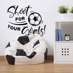 Shoot for your goals наклейки на стену, декор в детскую или гостинную цена и информация | Интерьерные наклейки | pigu.lt