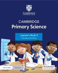 Cambridge Primary Science Learner's Book 5 with Digital Access (1 Year) 2nd Revised edition kaina ir informacija | Knygos paaugliams ir jaunimui | pigu.lt