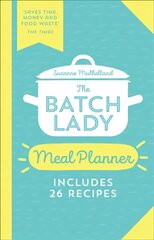 Batch Lady Meal Planner kaina ir informacija | Receptų knygos | pigu.lt