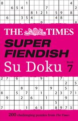 Times Super Fiendish Su Doku Book 7: 200 Challenging Puzzles kaina ir informacija | Knygos apie sveiką gyvenseną ir mitybą | pigu.lt