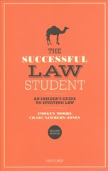 Successful Law Student: An Insider's Guide to Studying Law 2nd Revised edition цена и информация | Книги по экономике | pigu.lt