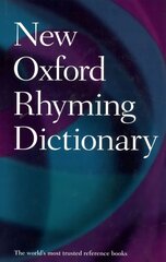 New Oxford Rhyming Dictionary 2nd Revised edition kaina ir informacija | Užsienio kalbos mokomoji medžiaga | pigu.lt