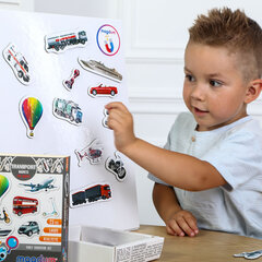 Magnetų rinkinys Transporto priemonės MV 6032-17 kaina ir informacija | Žaislai berniukams | pigu.lt