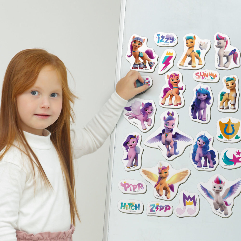 Magnetinių lipdukų rinkinys My Little Pony Friends, 22 vnt. kaina ir informacija | Lavinamieji žaislai | pigu.lt