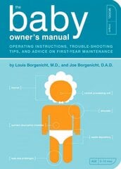 Baby Owner's Manual: Operating Instructions, Trouble-Shooting Tips, and Advice on First-Year Maintenance kaina ir informacija | Saviugdos knygos | pigu.lt