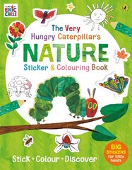 Very Hungry Caterpillar's Nature Sticker and Colouring Book цена и информация | Книги для малышей | pigu.lt