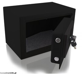 черный мебельный сейф black home sesame pin-код для кассы bituxx цена и информация | Сейфы | pigu.lt