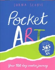 Pocket Art: Your 100 Day Creative Journey kaina ir informacija | Knygos apie sveiką gyvenseną ir mitybą | pigu.lt