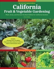 California Fruit & Vegetable Gardening, 2nd Edition: Plant, Grow, and Harvest the Best Edibles for California Gardens цена и информация | Книги о садоводстве | pigu.lt