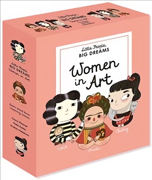 Little People, BIG DREAMS: Women in Art: 3 books from the best-selling series! Coco Chanel - Frida Kahlo - Audrey Hepburn New Edition kaina ir informacija | Knygos paaugliams ir jaunimui | pigu.lt