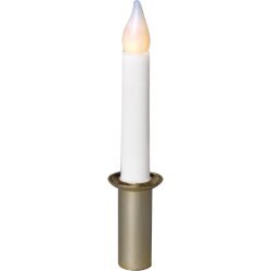 LED rankinė žvakė ant baterijos balta 0,03W 3,5x17cm Santa lucia 071-40 цена и информация | Kalėdinės dekoracijos | pigu.lt