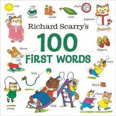 Richard Scarry's 100 First Words kaina ir informacija | Knygos mažiesiems | pigu.lt