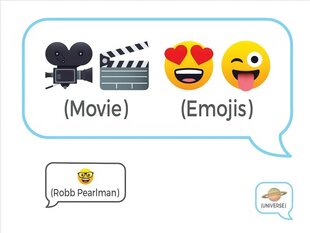 Movie Emojis: 100 Cinematic Q and As kaina ir informacija | Fantastinės, mistinės knygos | pigu.lt