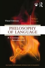 Philosophy of Language: A Contemporary Introduction 3rd edition kaina ir informacija | Užsienio kalbos mokomoji medžiaga | pigu.lt