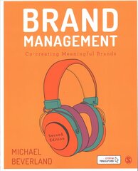 Brand Management: Co-creating Meaningful Brands 2nd Revised edition цена и информация | Книги по экономике | pigu.lt